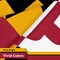 G128 Maryland MD State Flag | 3x5 Ft | LiteWeave Pro Series Printed 150D Polyester | Indoor/Outdoor, Vibrant Colors, Brass Grommets, Thicker and More Durable Than 100D 75D Polyester